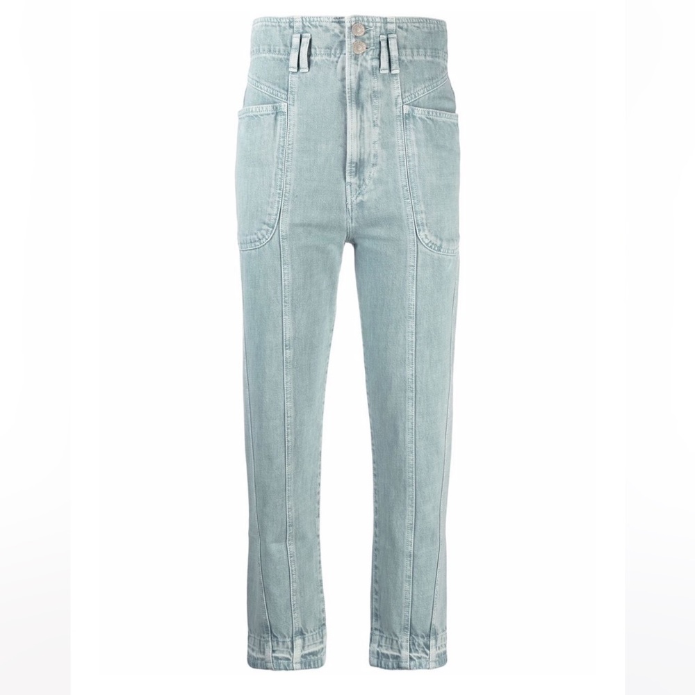 Isabel Marant Étoile Tucson High-Rise Slim-Leg Jeans - Size US 12 / FR 44